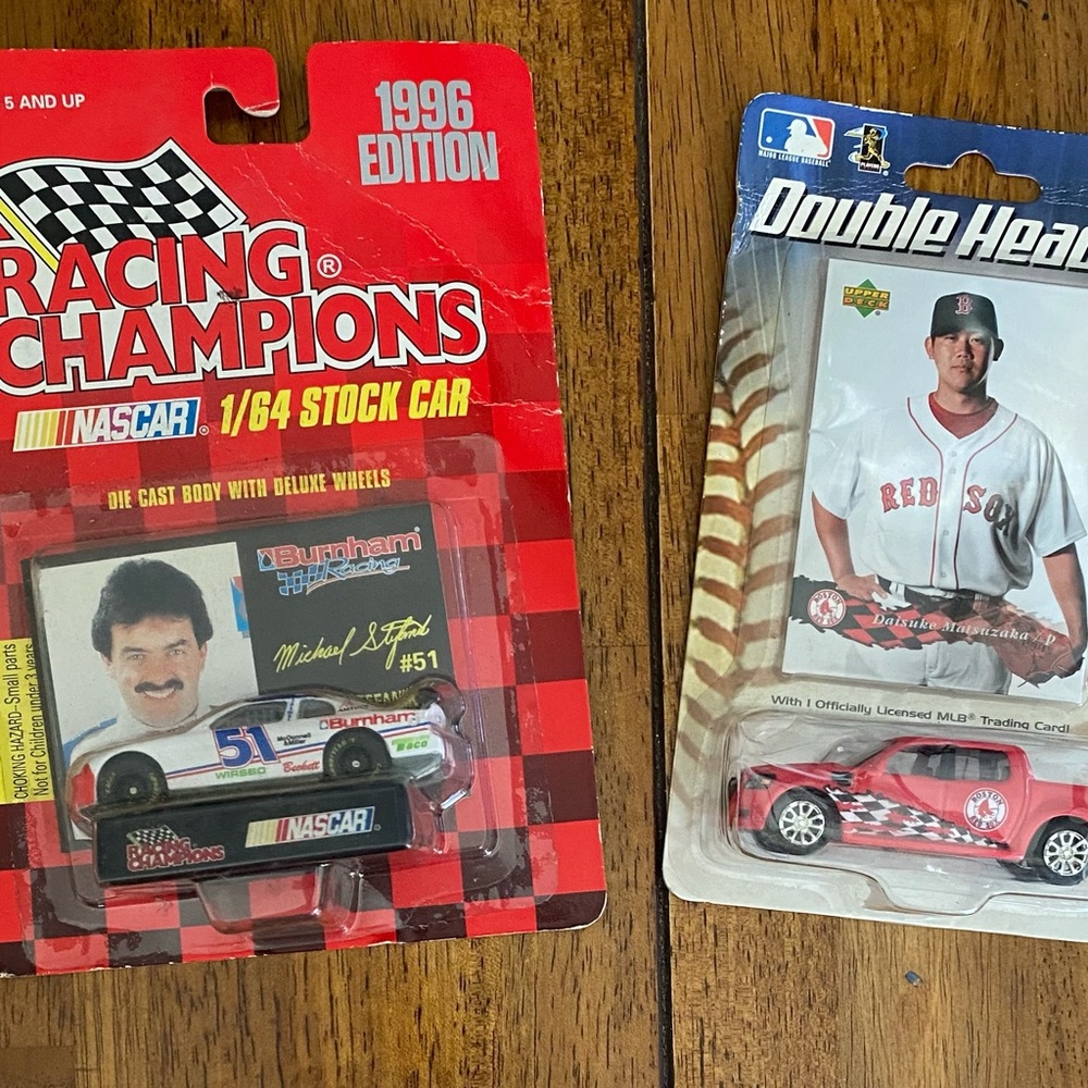 Upper Deck Daisuke Matsuzaka & Racing Champions stock car